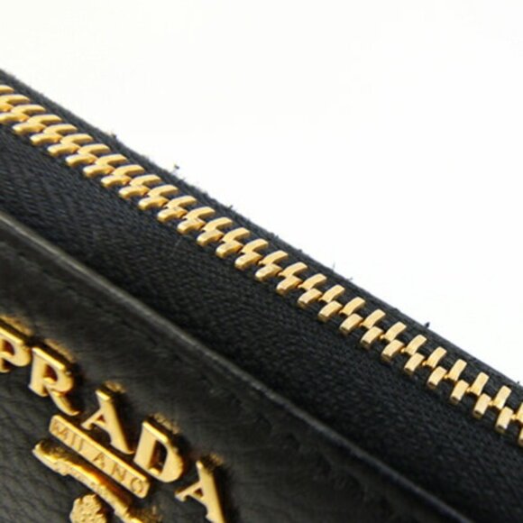 PRADA Black Leather Wallet - Picture 8 of 10